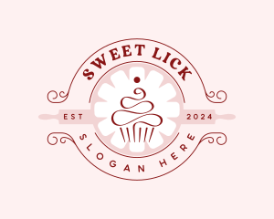 Sweet Cupcake Bakery logo design