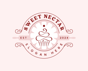 Sweet Cupcake Bakery logo design