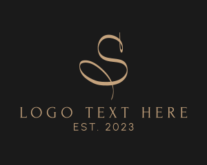 Salon - Event Planner Letter S logo design