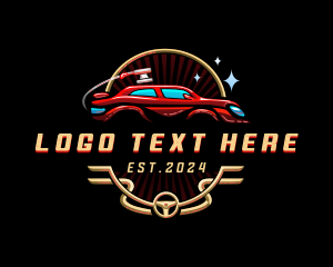 Panel Beater - Luxury Car Cleaning logo design