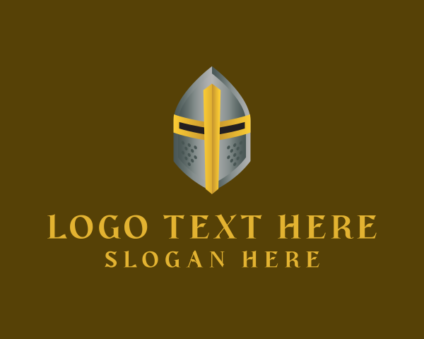 Antique - Medieval Knight Templar logo design