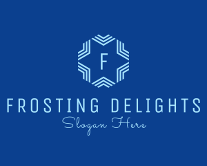 Frosting - Geometric Star Software App logo design