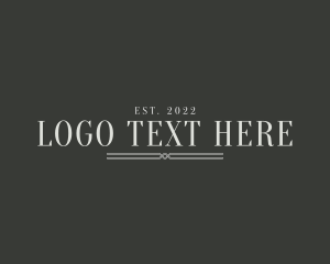 Serif - Elegant Professional Business logo design