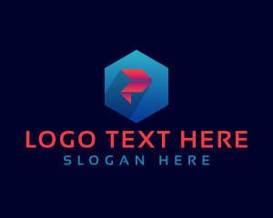 Marketing - Tech Company Letter P logo design