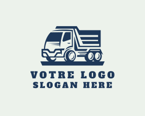 Blue - Heavy Duty Vehicle Truck logo design