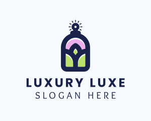 Luxe Perfume Bottle logo design