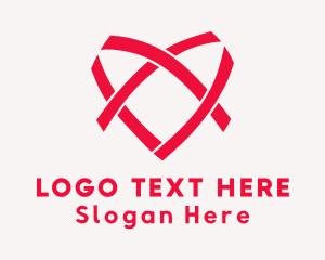 Heart Weave Textile  Logo