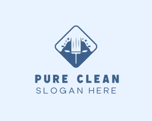 Cleaning Squeegee Auto Wash logo design