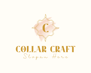 Natural Beauty Makeup Craft logo design