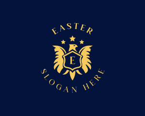 State - Military Eagle Shield logo design