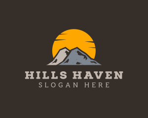 Sun Mountain Hills logo design