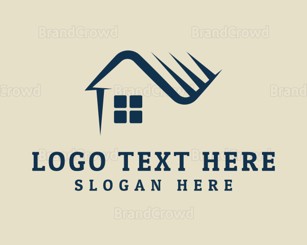 House Roof Property Logo