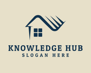 Real Estate - House Roof Property logo design