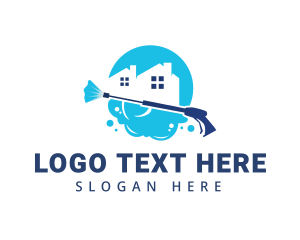 Home - House Pressure Washing Cleaner logo design