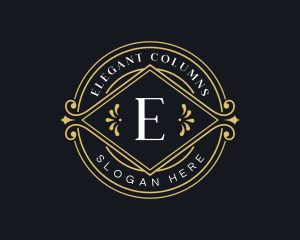 Elegant Luxury Ornament logo design