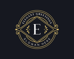 Elegant Luxury Ornament logo design