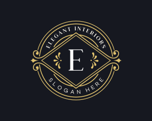 Elegant Luxury Ornament logo design