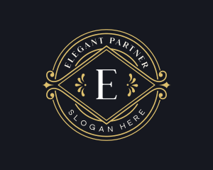 Elegant Luxury Ornament logo design