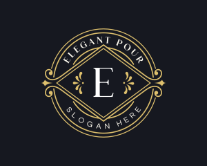 Elegant Luxury Ornament logo design