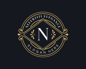 Elegant Luxury Ornament logo design