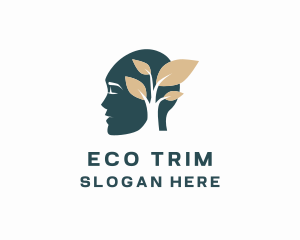 Eco Human Mental Wellness logo design