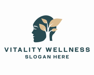 Eco Human Mental Wellness logo design