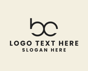 Studio - Consulting Agency Letter BC logo design