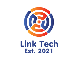Connectivity - Wi-Fi Tech Circle logo design