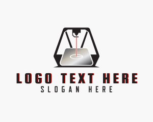 Laser - Industrial Laser Engraving logo design