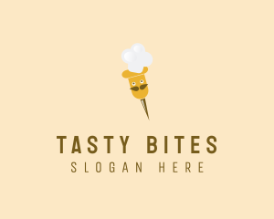 Pastry Chef Piping Bag Logo