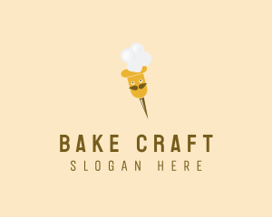 Pastry Chef Piping Bag logo design