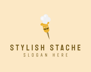 Pastry Chef Piping Bag logo design