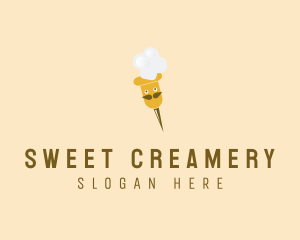 Pastry Chef Piping Bag logo design