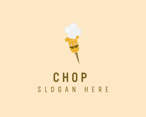 Icing - Pastry Chef Piping Bag logo design