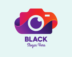 App - Colorful Camera App logo design