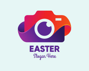 App - Colorful Camera App logo design