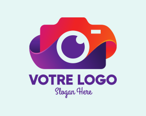 Camera Filter - Colorful Camera App logo design