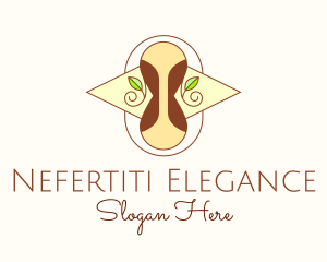 Elegant Hourglass Nature logo design