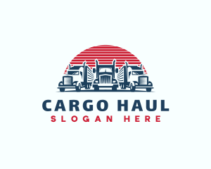 Mover Truck Fleet logo design