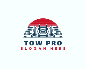 Tow - Mover Truck Fleet logo design