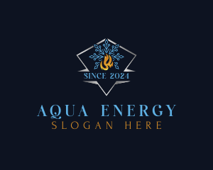 Fire Ice Energy logo design