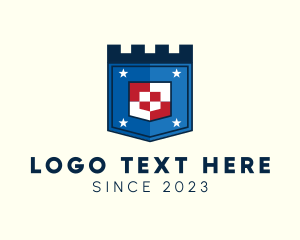 Castle - Croatian Medieval Crest logo design