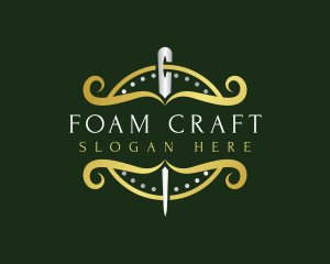 Sewing Needle Craft logo design