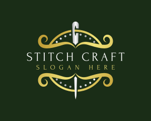 Sewing Needle Craft logo design