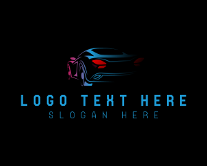 Car Garage Detailing Logo