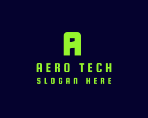 Tech Green Computer logo design