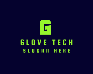 Tech Green Computer logo design