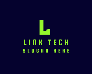 Tech Green Computer logo design