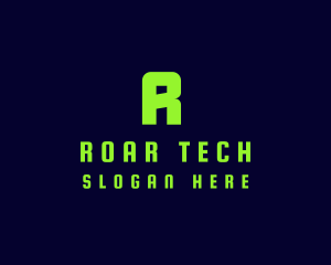 Tech Green Computer logo design