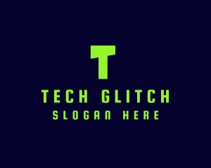 Tech Green Computer logo design